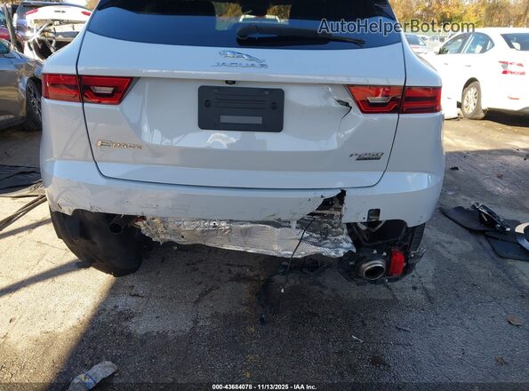 SADFJ2FX5J1Z30712 2018 JAGUAR E-PACE Белый Вид спереди