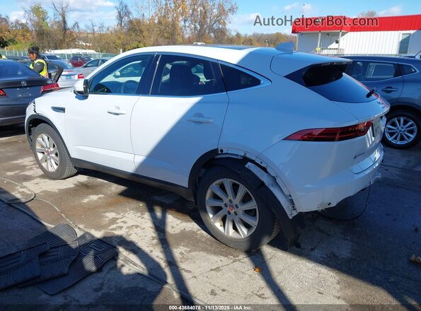 SADFJ2FX5J1Z30712 2018 JAGUAR E-PACE Белый Задняя левая четверть