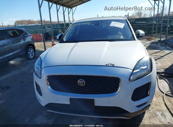 SADFJ2FX5J1Z30712 2018 JAGUAR E-PACE Белый Вид задней части салона