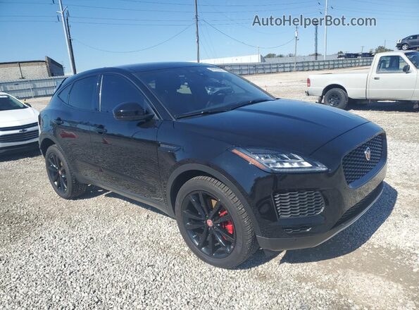 SADFK2FX9L1011652 2020 JAGUAR E-PACE Black Przód prawy