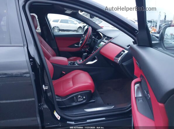 SADFM2GX7L1Z86904 2020 JAGUAR E-PACE Черный Вид салона спереди
