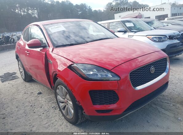 SADFP2FX1K1Z40928 2019 JAGUAR E-PACE Red Передня права чверть
