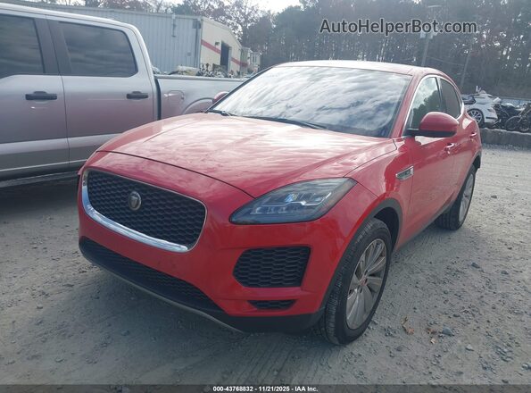 SADFP2FX1K1Z40928 2019 JAGUAR E-PACE Red Передня ліва чверть