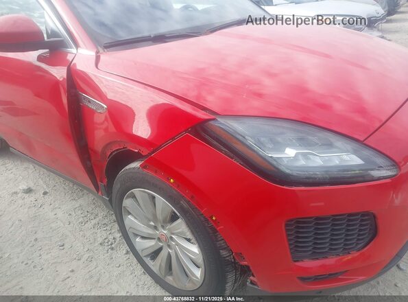 SADFP2FX1K1Z40928 2019 JAGUAR E-PACE Red Вид спереду