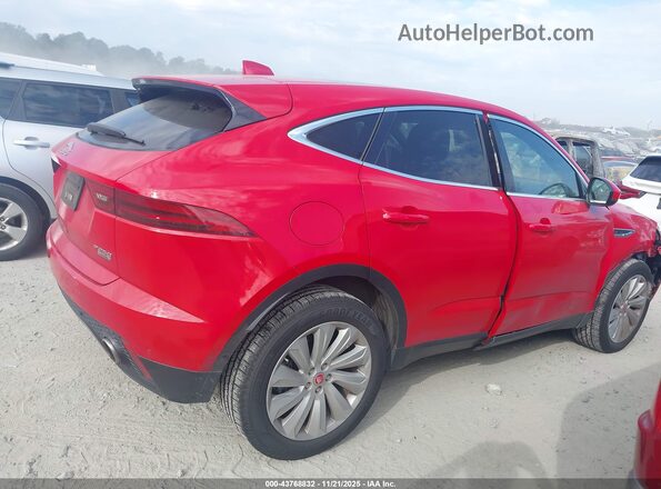 SADFP2FX1K1Z40928 2019 JAGUAR E-PACE Red Вид задньої частини салону