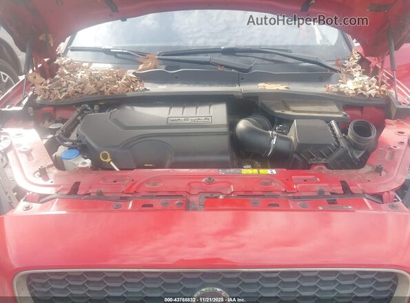 SADFP2FX1K1Z40928 2019 JAGUAR E-PACE Red Вид ззаду