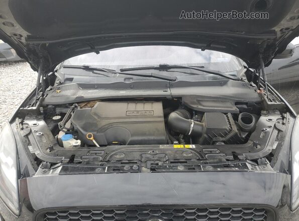 SADFP2FX4K1Z64270 2019 JAGUAR E-PACE Black Vista del compartimento del motor