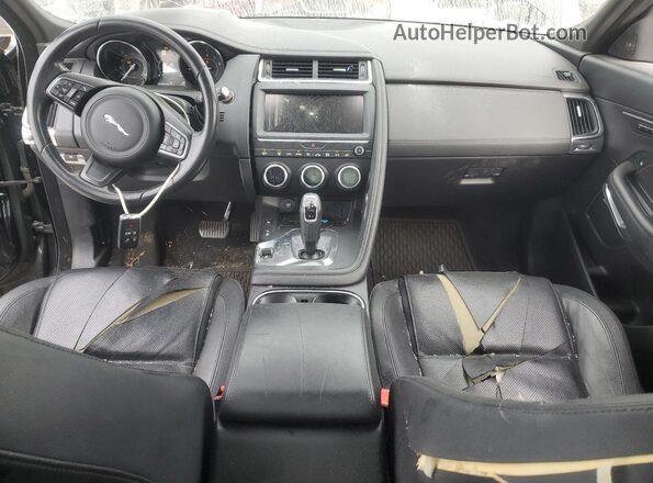 SADFP2FX4K1Z64270 2019 JAGUAR E-PACE Black Vista del salpicadero
