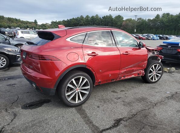 SADFP2FX8K1Z43566 2019 JAGUAR E-PACE Red Tył prawy