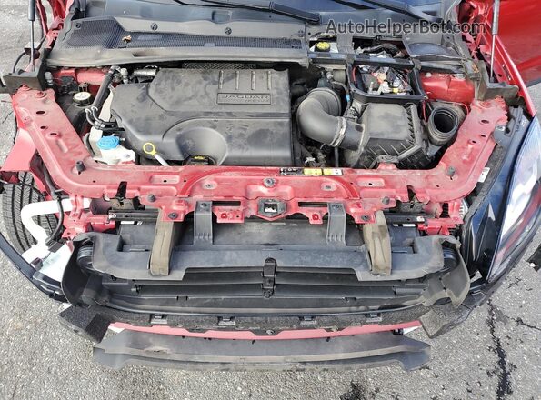SADFP2FX8K1Z43566 2019 JAGUAR E-PACE Red Widok komory silnika
