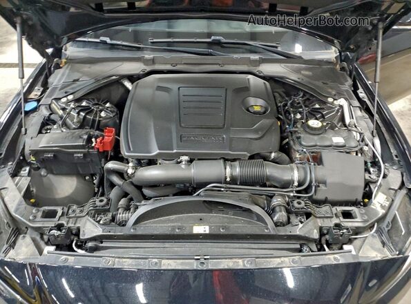 SAJAE4FX6LCP60326 2020 JAGUAR XF Черный Вид задней части салона