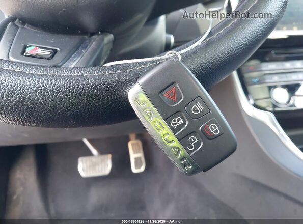 SAJAM4FV6JCP18205 2018 JAGUAR XF Gray Առջևի վահանակի տեսք