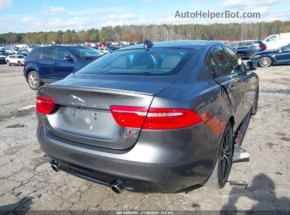 SAJAM4FV6JCP18205 2018 JAGUAR XF Gray Հետևի աջ