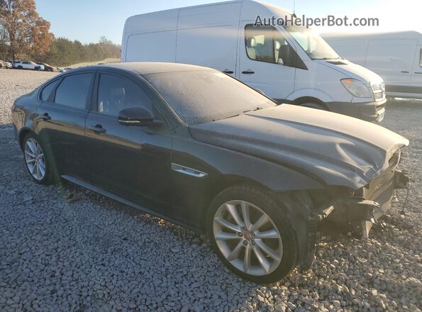 SAJBF4BVXGCY21026 2016 JAGUAR XF Черный Передняя правая четверть
