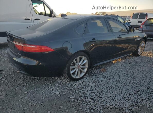 SAJBF4BVXGCY21026 2016 JAGUAR XF Черный Задняя правая четверть
