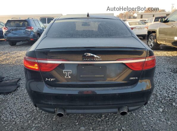 SAJBF4BVXGCY21026 2016 JAGUAR XF Черный Вид сзади