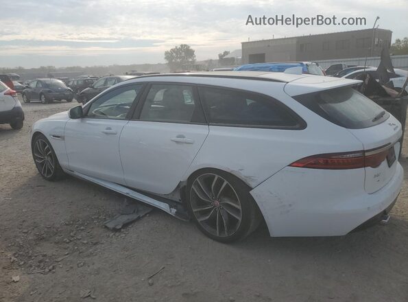 SAJBM2FV2JCY68272 2018 JAGUAR XF Белый Задняя левая четверть