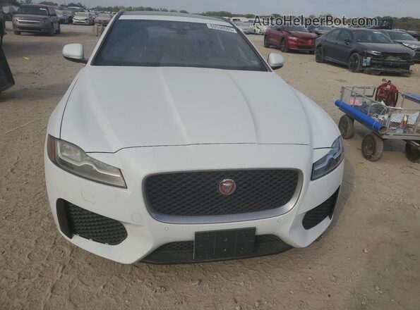 SAJBM2FV2JCY68272 2018 JAGUAR XF Белый Вид спереди