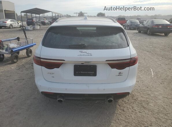 SAJBM2FV2JCY68272 2018 JAGUAR XF Белый Вид сзади
