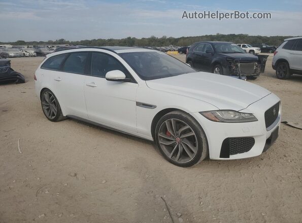 SAJBM2FV2JCY68272 2018 JAGUAR XF Белый Передняя правая четверть