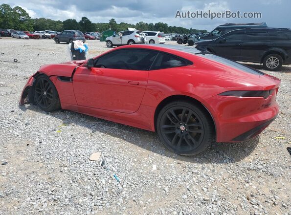 SAJD81FV5JCK48300 2018 JAGUAR F-TYPE Красный Задняя левая четверть