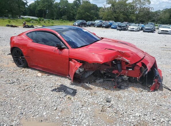 SAJD81FV5JCK48300 2018 JAGUAR F-TYPE Красный Передняя правая четверть