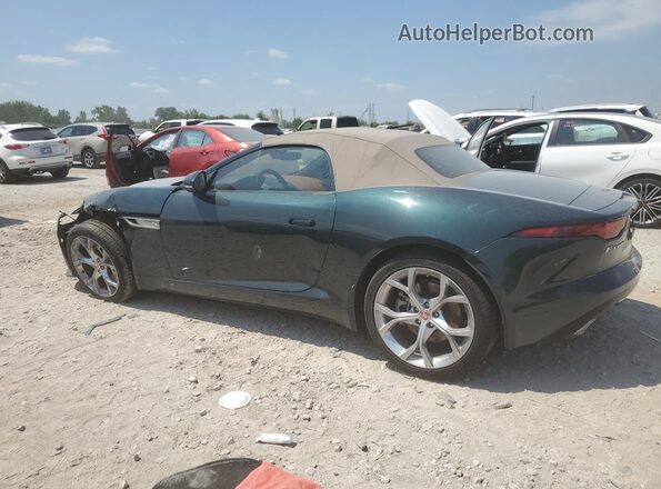 SAJDD5GX0MCK75010 2021 JAGUAR F-TYPE Зеленый Задняя левая четверть