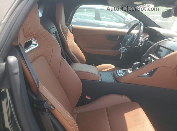 SAJDD5GX0MCK75010 2021 JAGUAR F-TYPE Зеленый Вид задних сидений