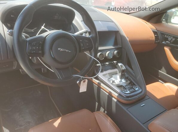 SAJDD5GX0MCK75010 2021 JAGUAR F-TYPE Зеленый Вид панели приборов