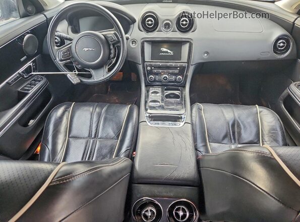 SAJWJ1CD5G8W00151 2016 JAGUAR XJ Черный Вид панели приборов