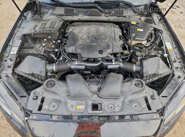 SAJWJ1CD5G8W00151 2016 JAGUAR XJ Черный Вид задней части салона