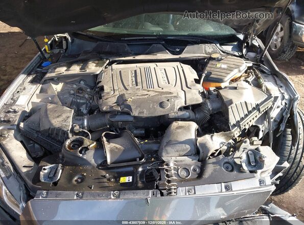 SAJWJ2GD0H8W07980 2017 JAGUAR XJ Серый Вид сзади