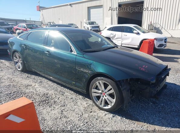 SAJWJ2GD1H8W04053 2017 JAGUAR XJ Green Front right