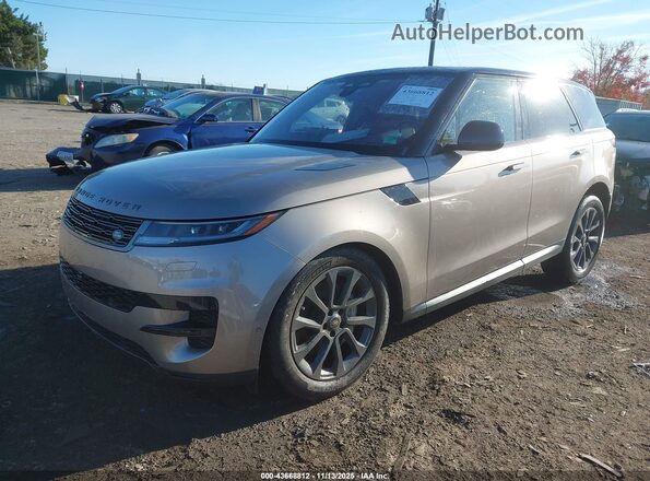 SAL1P9EU4PA109753 2023 LAND ROVER RANGE ROVER SPORT Бежевый Передняя левая четверть