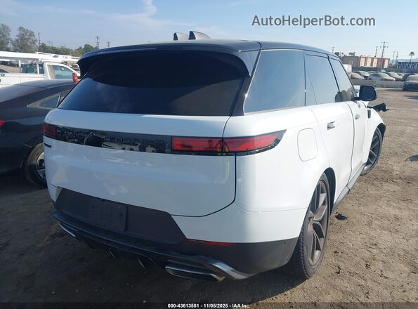 SAL1P9EU9RA170678 2024 LAND ROVER RANGE ROVER SPORT White Задня права чверть