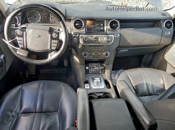 SALAG2V60GA846523 2016 LAND ROVER LR4 Серый Вид панели приборов