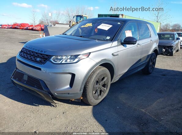 SALCJ2FX2MH903003 2021 LAND ROVER DISCOVERY SPORT Gray Vista tres cuartos delantera izquierda