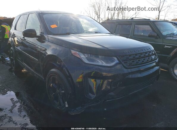 SALCJ2FX5LH847704 2020 LAND ROVER DISCOVERY SPORT Black Widok z przodu