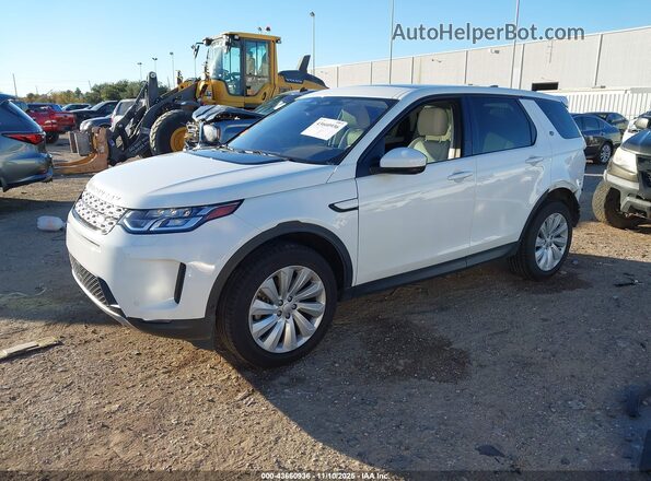 SALCJ2FX5MH888898 2021 LAND ROVER DISCOVERY SPORT Белый Передняя левая четверть