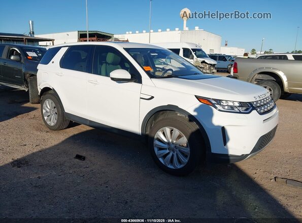 SALCJ2FX5MH888898 2021 LAND ROVER DISCOVERY SPORT Белый Передняя правая четверть