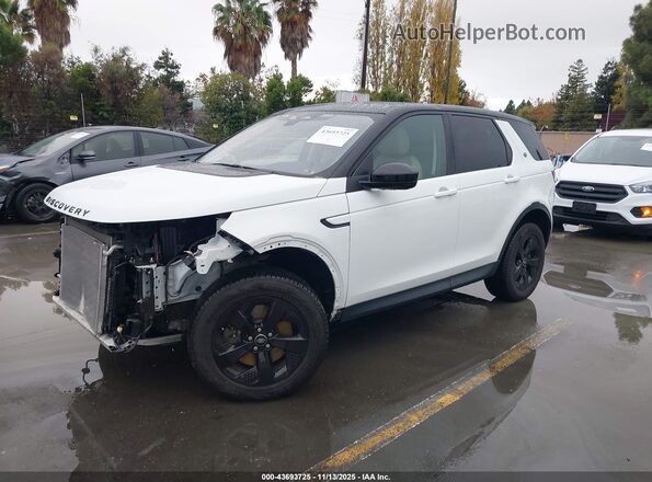 SALCJ2FX6MH887548 2021 LAND ROVER DISCOVERY SPORT Белый Передняя левая четверть