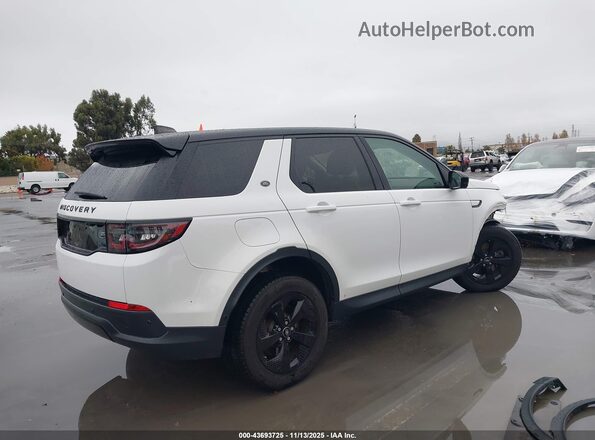 SALCJ2FX6MH887548 2021 LAND ROVER DISCOVERY SPORT Белый Задняя правая четверть