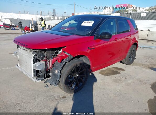 SALCL2FX1LH857592 2020 LAND ROVER DISCOVERY SPORT Red Przód lewy