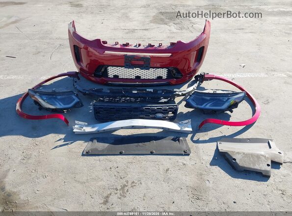 SALCL2FX1LH857592 2020 LAND ROVER DISCOVERY SPORT Red Widok zestawu wskaźników