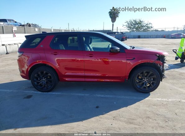 SALCL2FX1LH857592 2020 LAND ROVER DISCOVERY SPORT Red Widok wnętrza 360 stopni