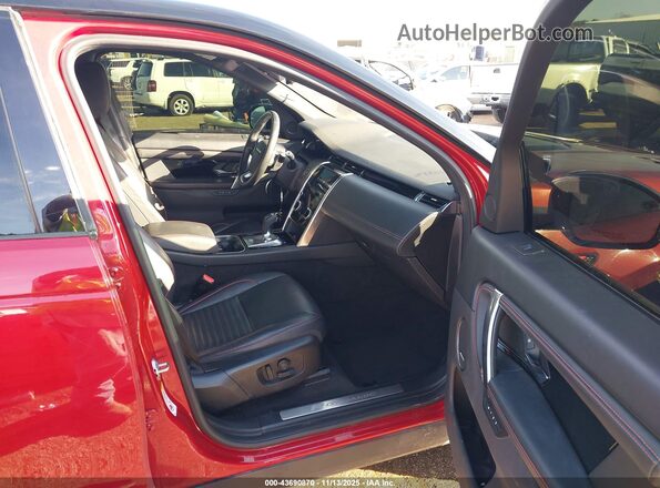 SALCL2FXXLH880644 2020 LAND ROVER DISCOVERY SPORT Красный Вид салона спереди