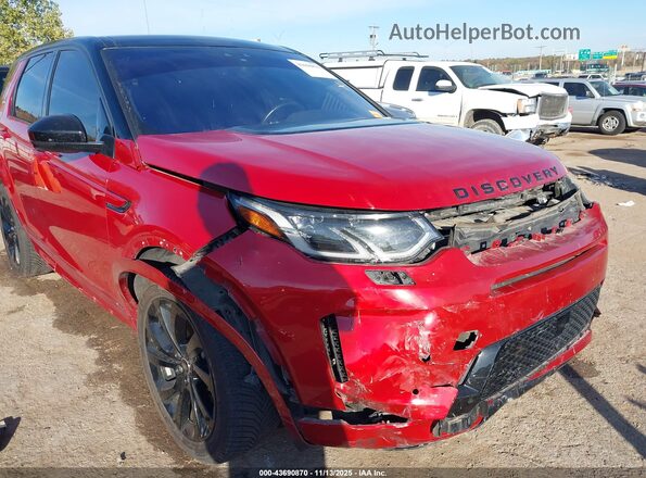 SALCL2FXXLH880644 2020 LAND ROVER DISCOVERY SPORT Красный Вид спереди