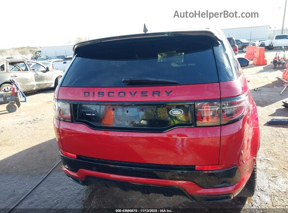 SALCL2FXXLH880644 2020 LAND ROVER DISCOVERY SPORT Красный 