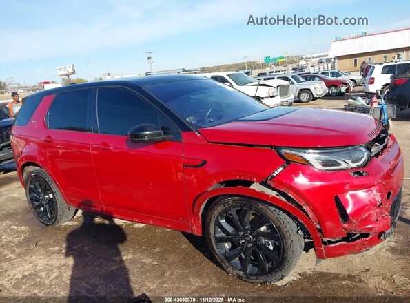 SALCL2FXXLH880644 2020 LAND ROVER DISCOVERY SPORT Красный Панорамный вид салона 360°
