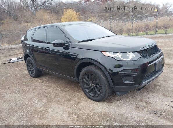 SALCP2BG2HH640473 2017 LAND ROVER DISCOVERY SPORT Black Передня права чверть